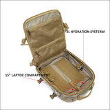901-65 (Assault Bag/Bullet Proof Bag/Plate Carrier Bag)